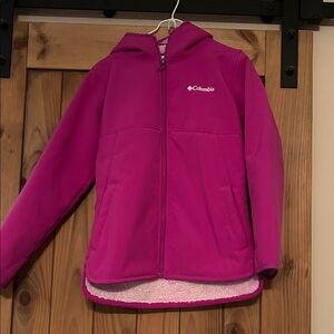 Columbia Fuchsia Hooded Jacket